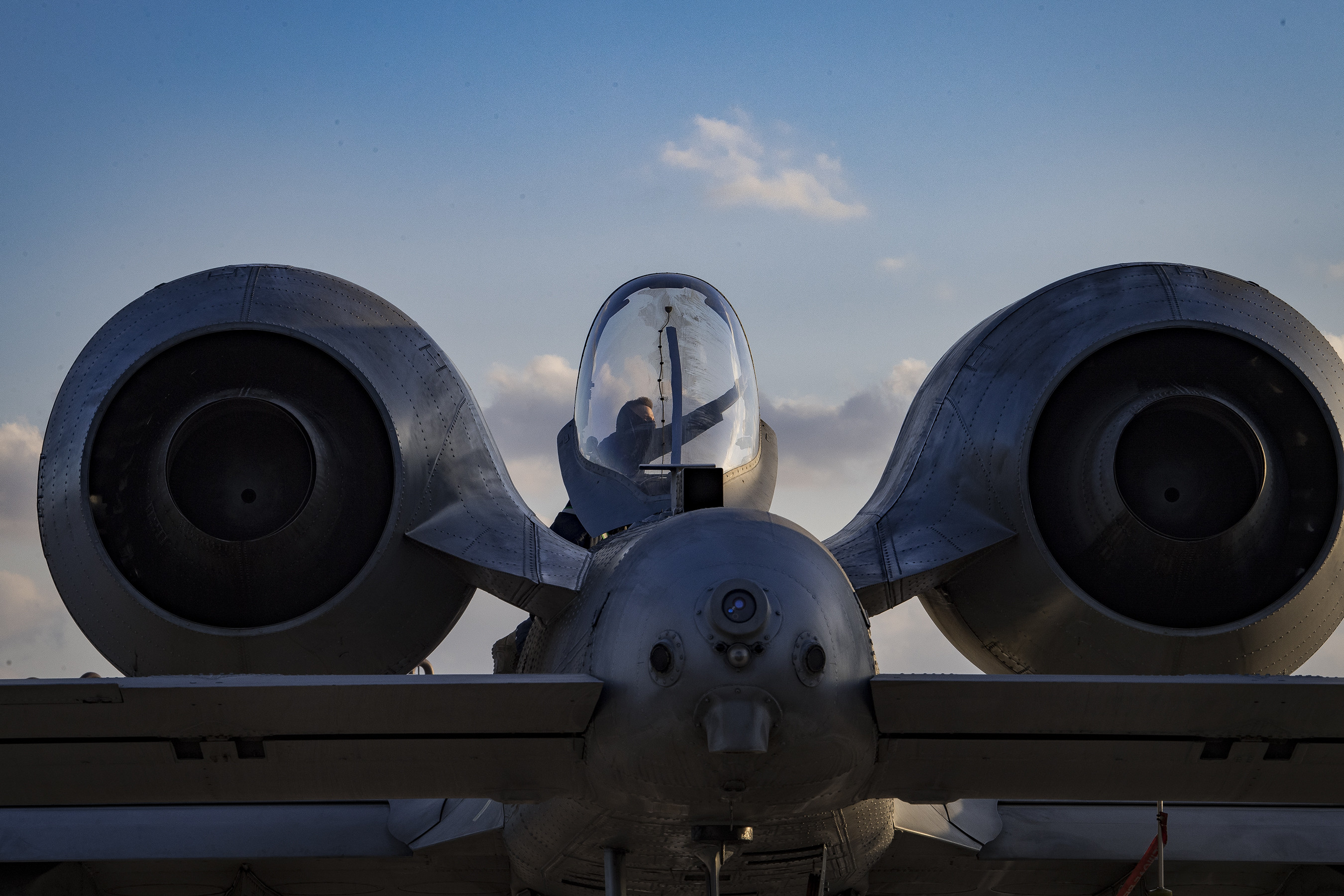 Full Moon brightens Air Force flightline operations